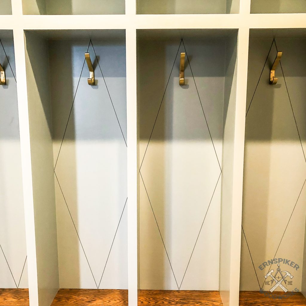 Custom Locker Cabinet by Ernspiker Woodwork